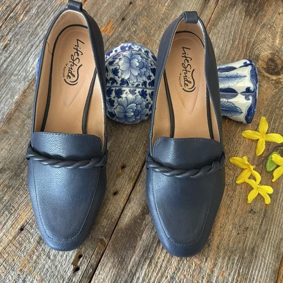 Life Stride Women's Navy Confident Loafers Size 8.5M - Picture 12 of 12